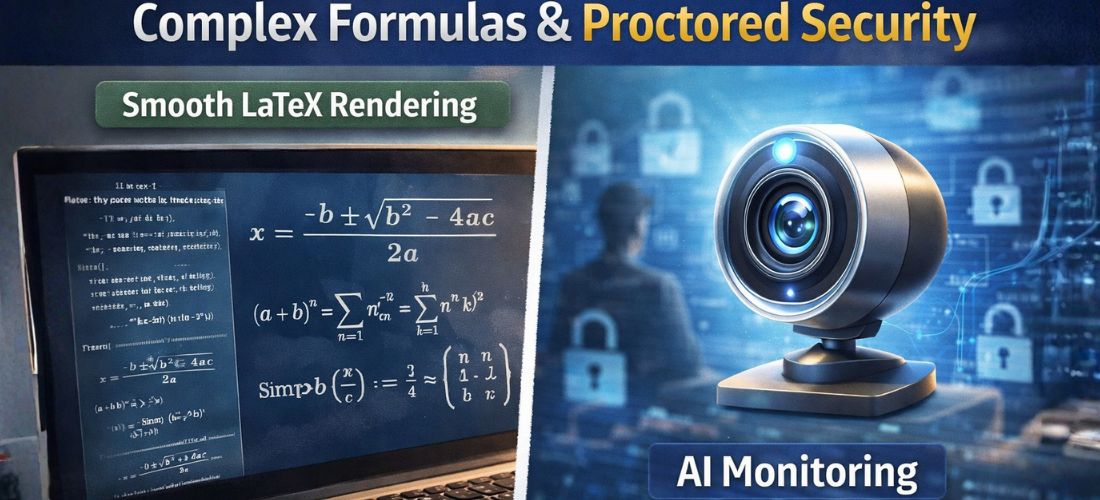 Complex Formulas & Proctored Security.