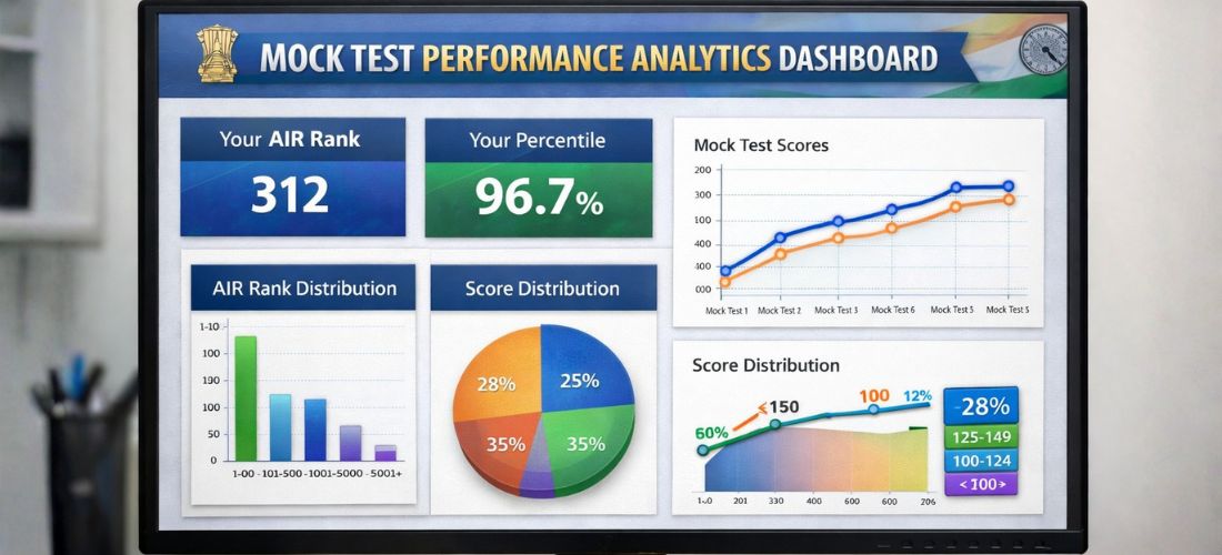 Mock Test Performance Analytics Dashboard