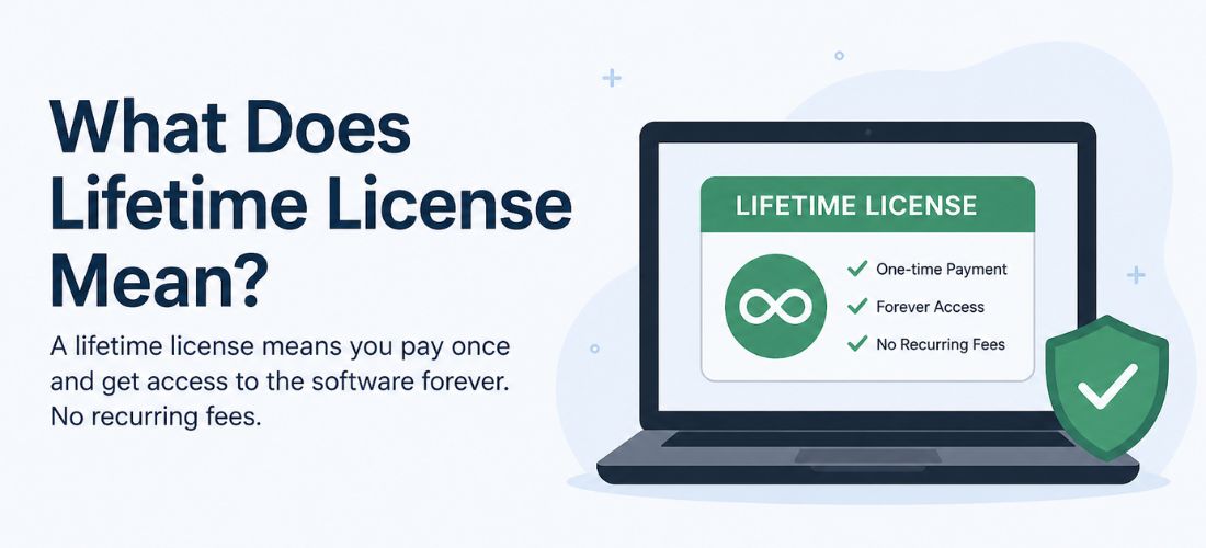 What Does Lifetime License Mean